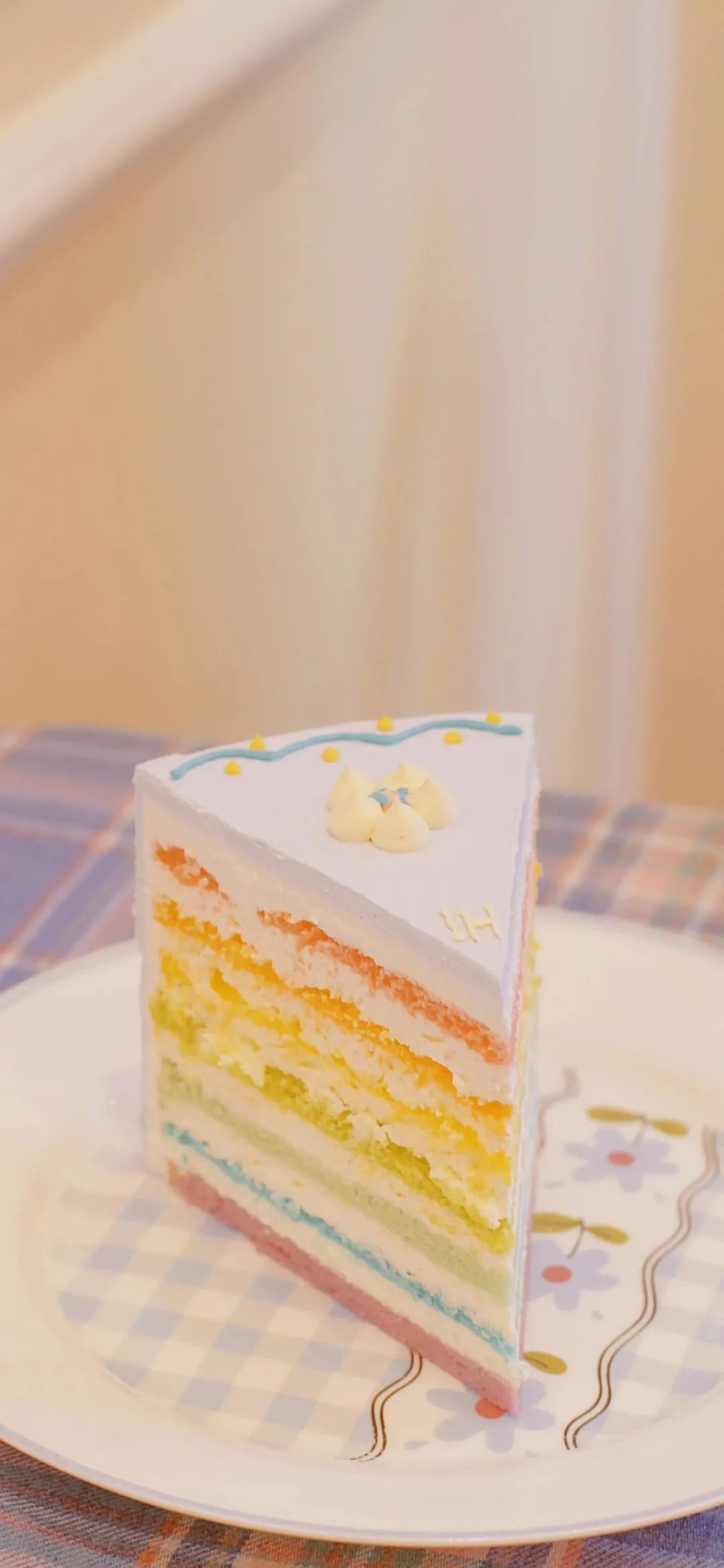 彩虹蛋糕手机壁纸