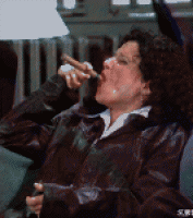 大波浪妇女潇洒抽雪茄gif动态图片