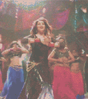 印度女人集体歌舞电影gif动态图片