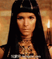 埃及女法老衣服变装gif动态图片